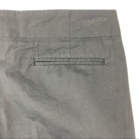 Theory black slacks back slit - Picture 14 of 16